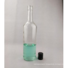 750ml Empty Wine Glass Liquor Bottle with Aluminum Cap